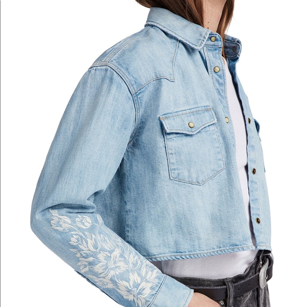 ALL SAINTS Flora Cannon Shirt